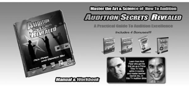 Audition Secrets Revealed Manual